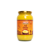 Pure Natural A2 Gir Cow Ghee By Bharatfarms | Traditional Curd Churned Vedic Bilona Method Danedar Ghee For Supports Digestion | (1 Litr) 33.8 Ounce | Jar Pack